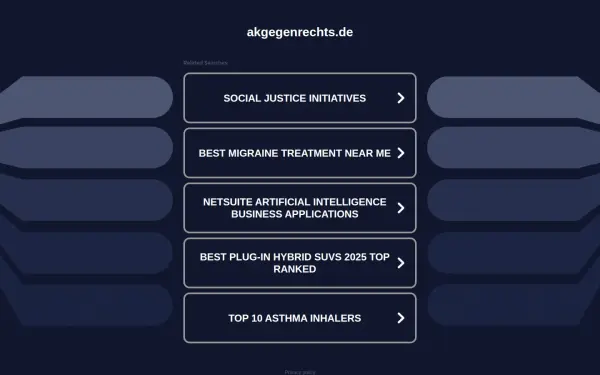akgegenrechts.de