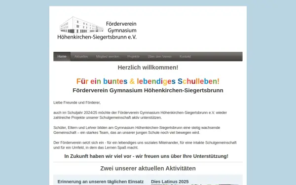 foerderverein.gymnasium-hoehenkirchen-siegertsbrunn.de