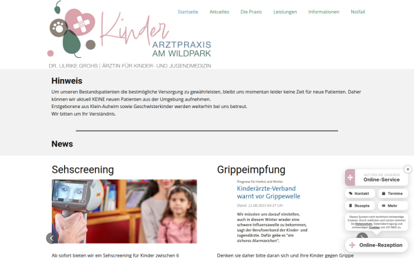 kinderarzt-kleinauheim.de