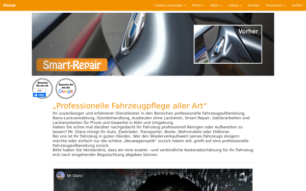 mr-glanz-autopflege-autoaufbereitung-autoreinigung.de