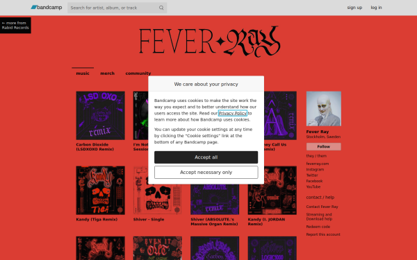 feverray.bandcamp.com