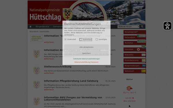 www.gemeindehuettschlag.at