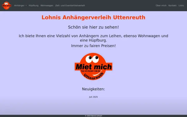 lohnis-anhaengerverleih.de