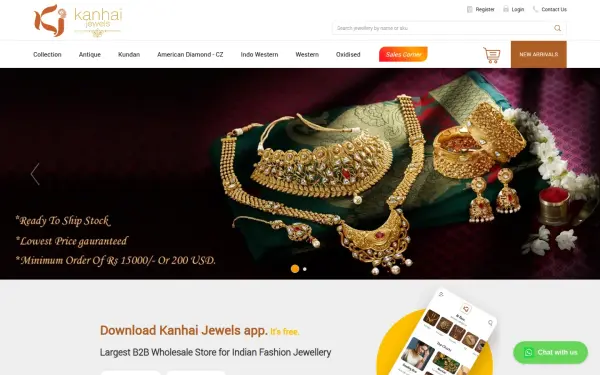 www.kanhaijewels.com
