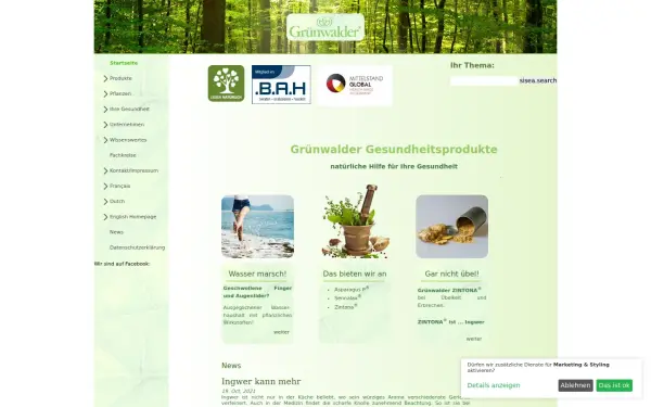 www.gruenwalder.de