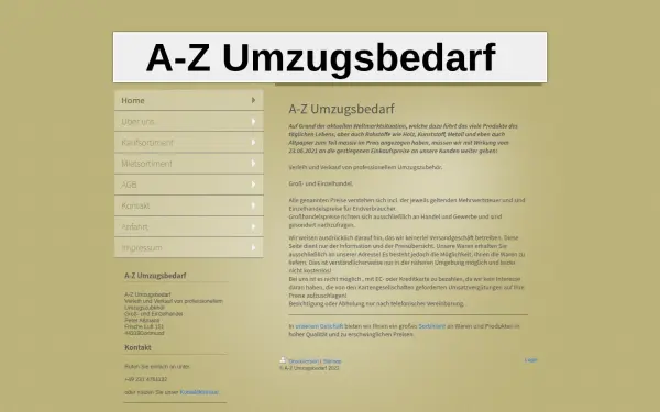 www.a-z-umzugsbedarf.de