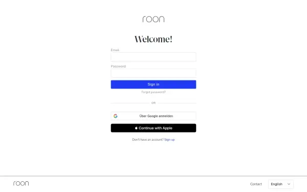 account.roon.app
