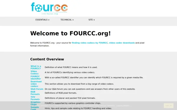 fourcc.org