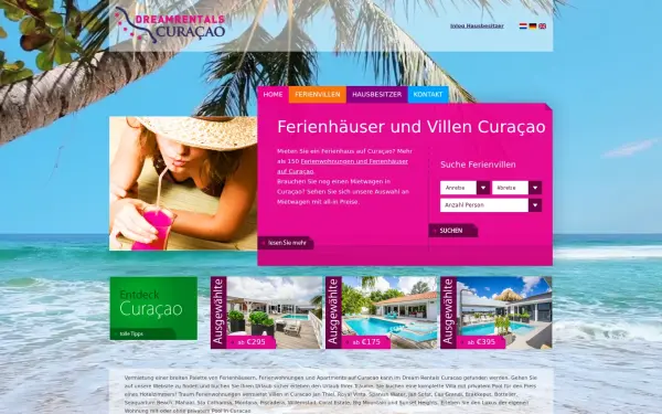 www.dreamrentalscuracao.de