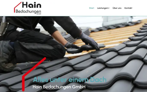www.hain-bedachungen.de