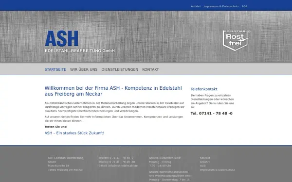 www.ash-edelstahl.de