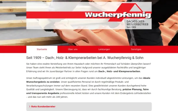 vvvvv.dachdecker-wucherpfennig.de