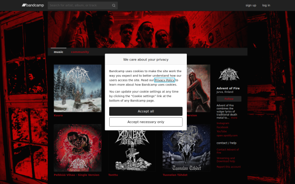 adventoffire.bandcamp.com
