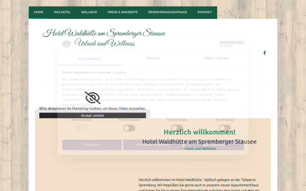 www.hotel-waldhuette.de