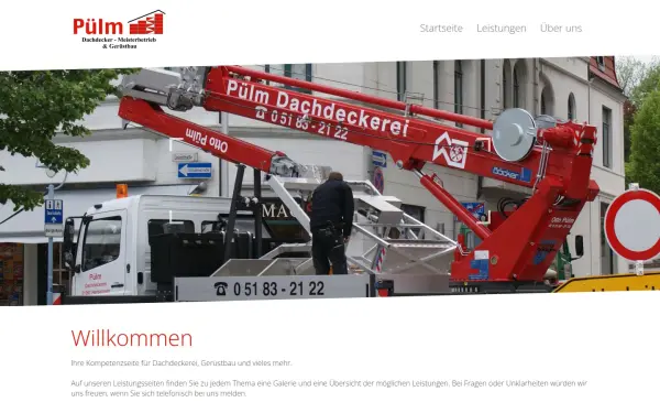 www.dachdeckerei-puelm.de