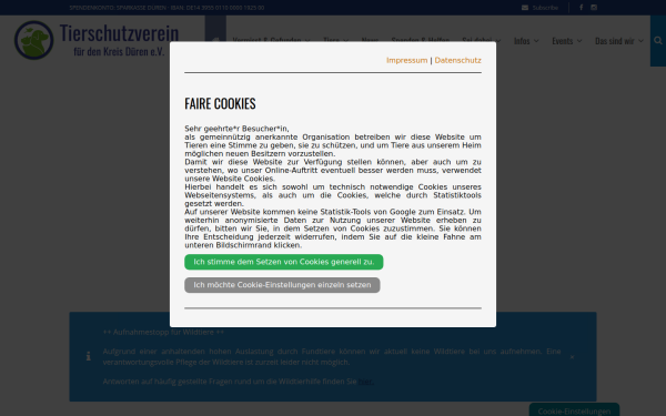 www.tierschutzverein-dueren.de