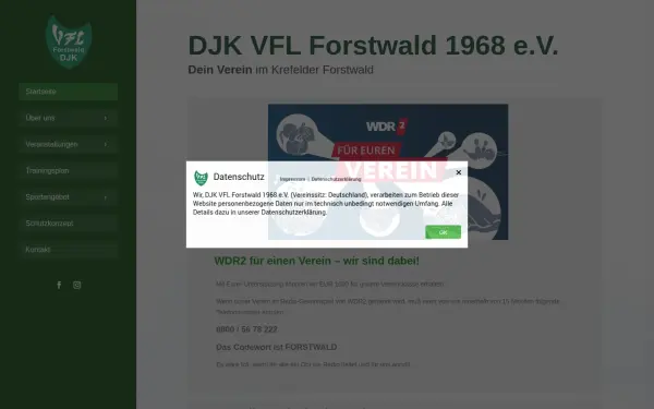 djk-vfl-forstwald.de