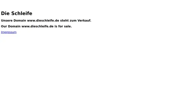 dieschleife.de