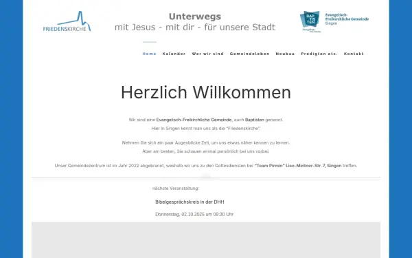 www.friedenskirche.de