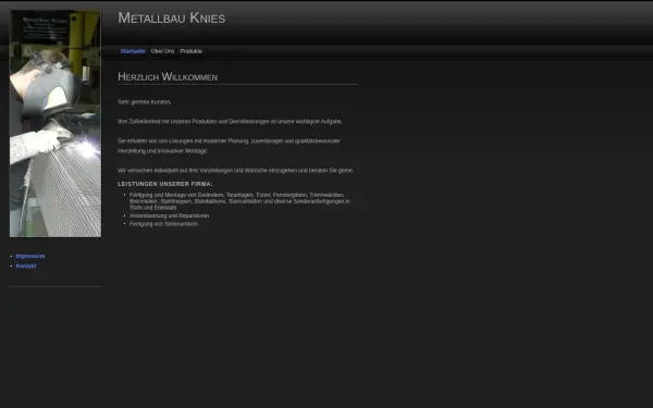 metallbau-knies.de