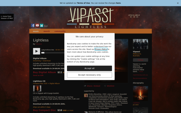vipassi.bandcamp.com