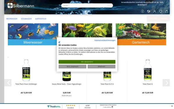 www.aquaristik-silbermann.de