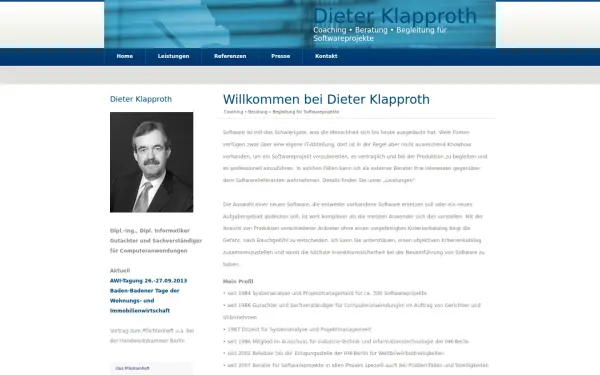 dieterklapproth.de