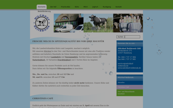 www.milchhof-reitbrook.de