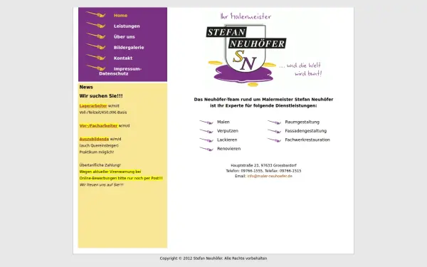 www.maler-neuhoefer.de