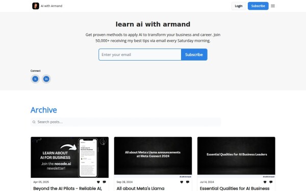 newsletter.armand.so
