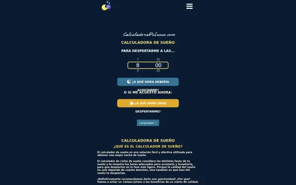 calculadoradesueno.com