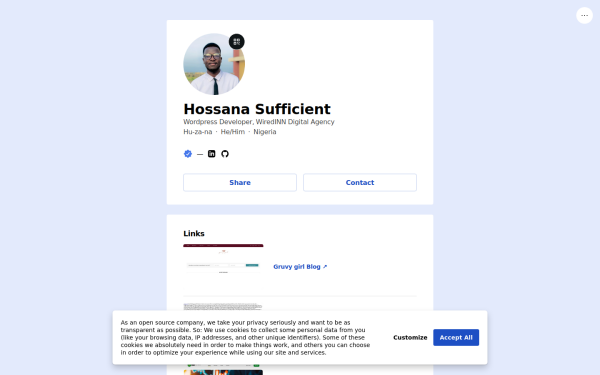 hossanasufficient.bio