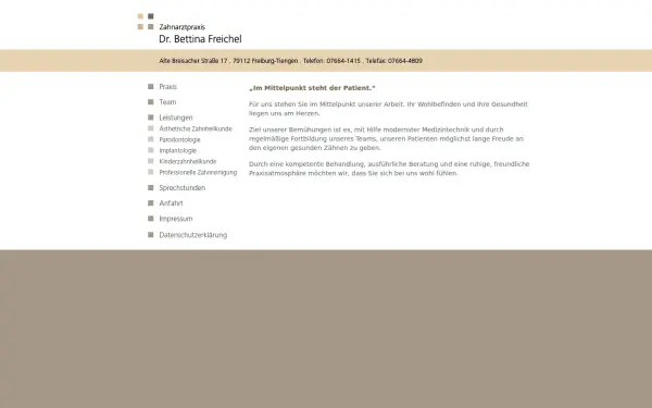 www.zahnarztpraxis-dr-freichel.de