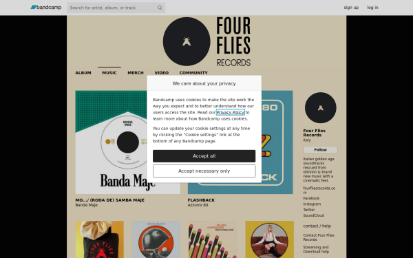 fourfliesrecords.bandcamp.com