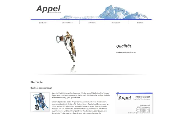 www.appel-vertrieb.de