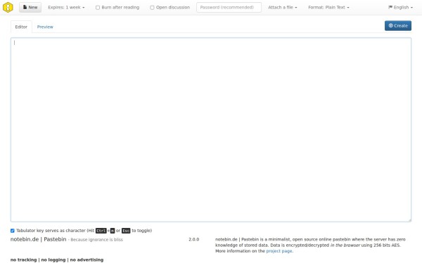 notebin.de