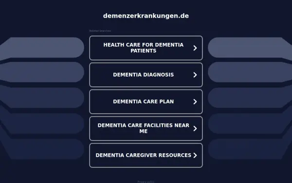 demenzerkrankungen.de