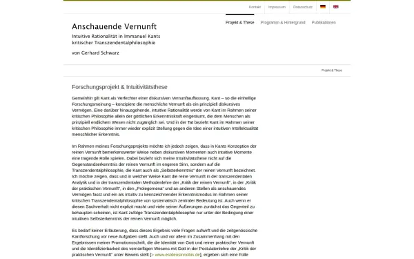 anschauendevernunft.de