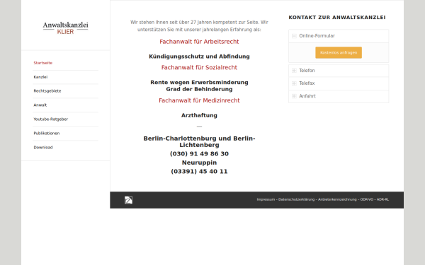 anwaltskanzlei-klier.de