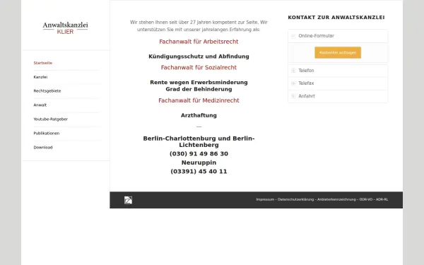 anwaltskanzlei-klier.de