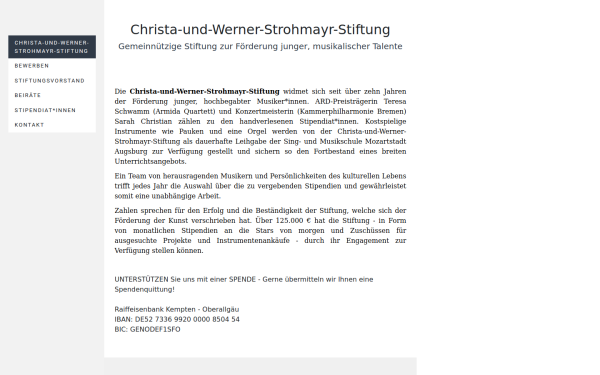 www.strohmayr-stiftung.de