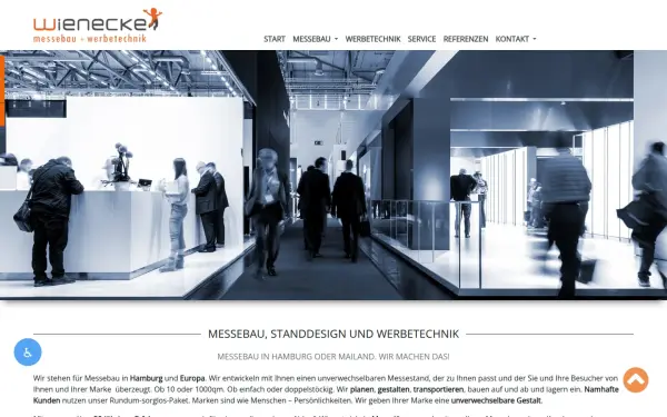 wienecke-messebau.de