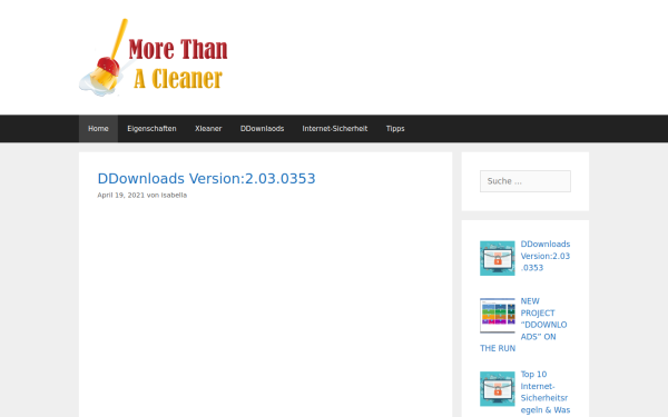 www.morethanacleaner.de