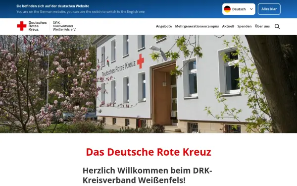 www.drkweissenfels.de