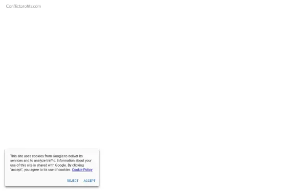 www.conflictprofits.com