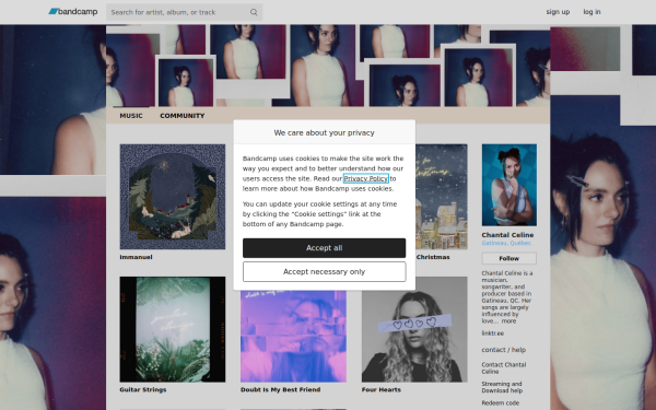 chantalceline.bandcamp.com