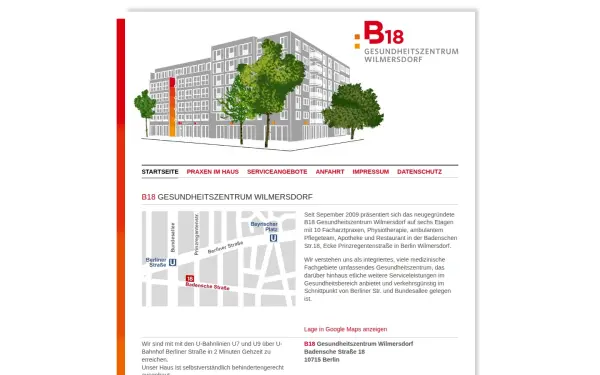 www.b18-gesundheitszentrum.de