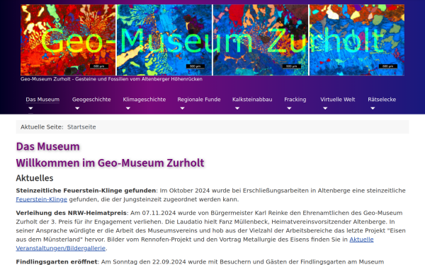 www.geo-museum-zurholt.de
