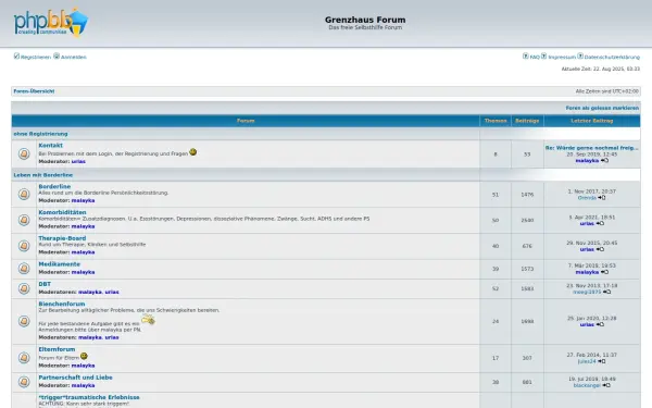 grenzhaus-forum.de