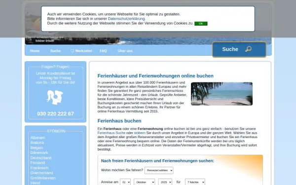 www.meinferienschloss.de